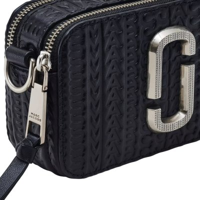 THE DTM MONOGRAM LEATHER SNAPSHOT